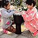 UYVEIS 8/10 Inch Wood African Drum for Kids, Adults Portable Durable Djembe Drum African Percussion, Darbuka Drum for Bands Hand Drum(10inch)