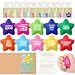 Hollowfly 30 Pack Testing Motivation Gifts for Students Bulk Encouragement Cards Star Stress Relief Ball with Motivational Quote and Organza Gift Bag for Standardized Test Day Exam Goodie Bag Filler