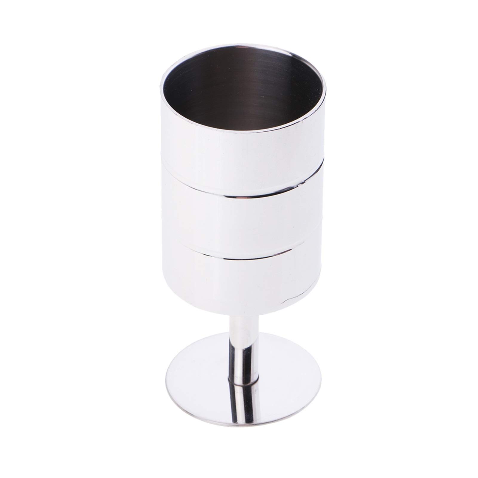 Palillero Dispensador Caja de contenedor de dientes de acero inoxidable creativo Copa de vino Titular de diseño Decoración de la decoración de la sala de estar de la sala de estar de la mesa de la mes