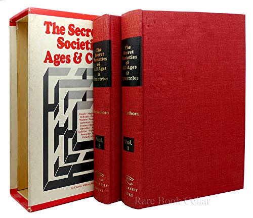 Secret Societies of all Ages and Countries [2 V... B000H4D506 Book Cover