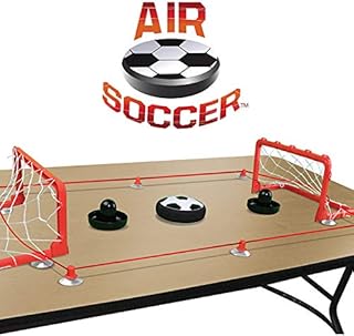Maccabi Art Air Soccer Hover Ball Set, Kids Toys Cushioned Bumper Soccer Ball Table Top Action Game, Includes 2 Paddles & 2 Goal Posts