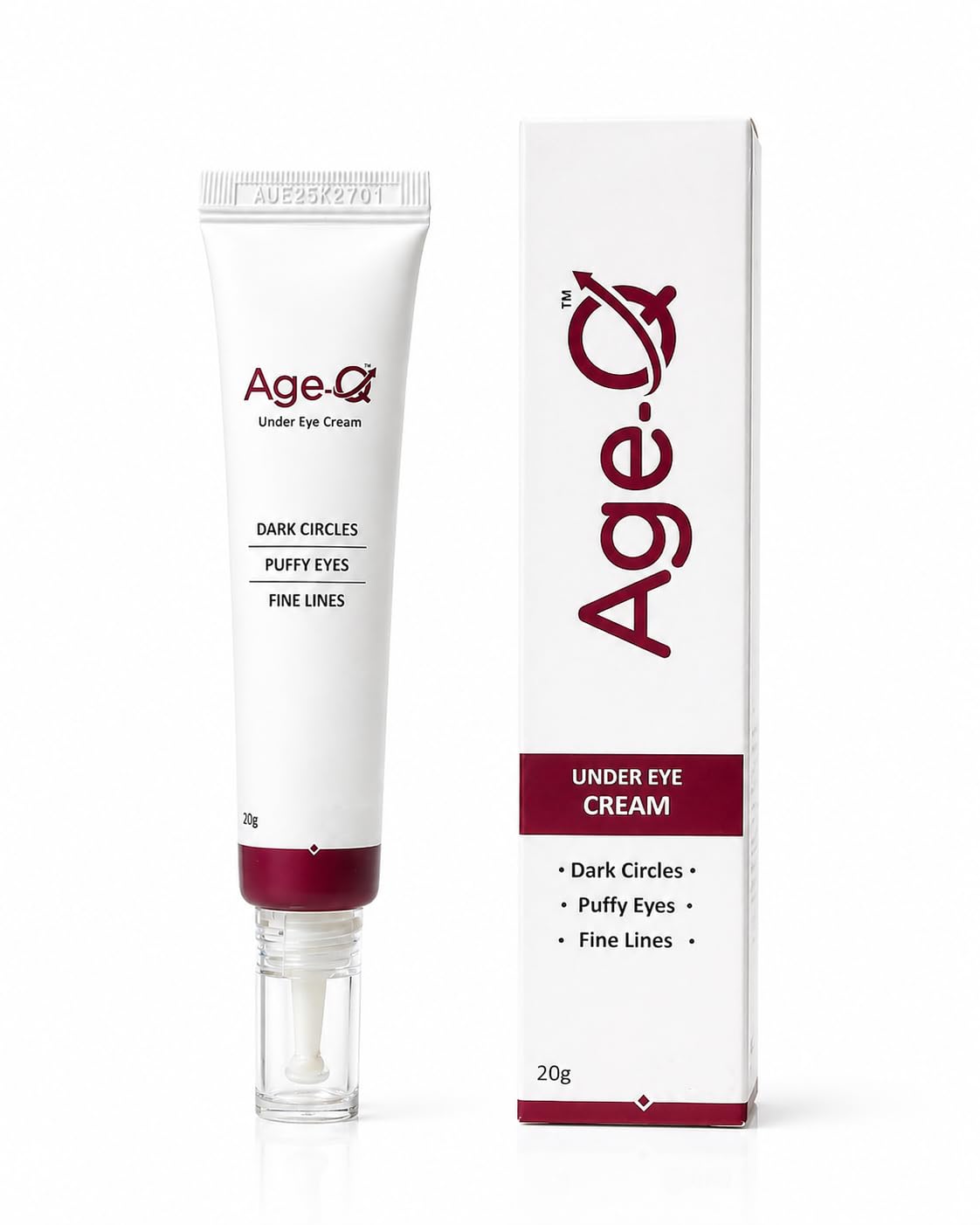 Age_Q Advanced Under Eye Cream for Dark Circles, Puffy Eyes & Fine Lines | Anti-Aging & Brightening Eye Care Formula | Helps Reduce Wrinkles, Under Eye Bags & Signs of Fatigue | Made in Korea | 20g-image-31