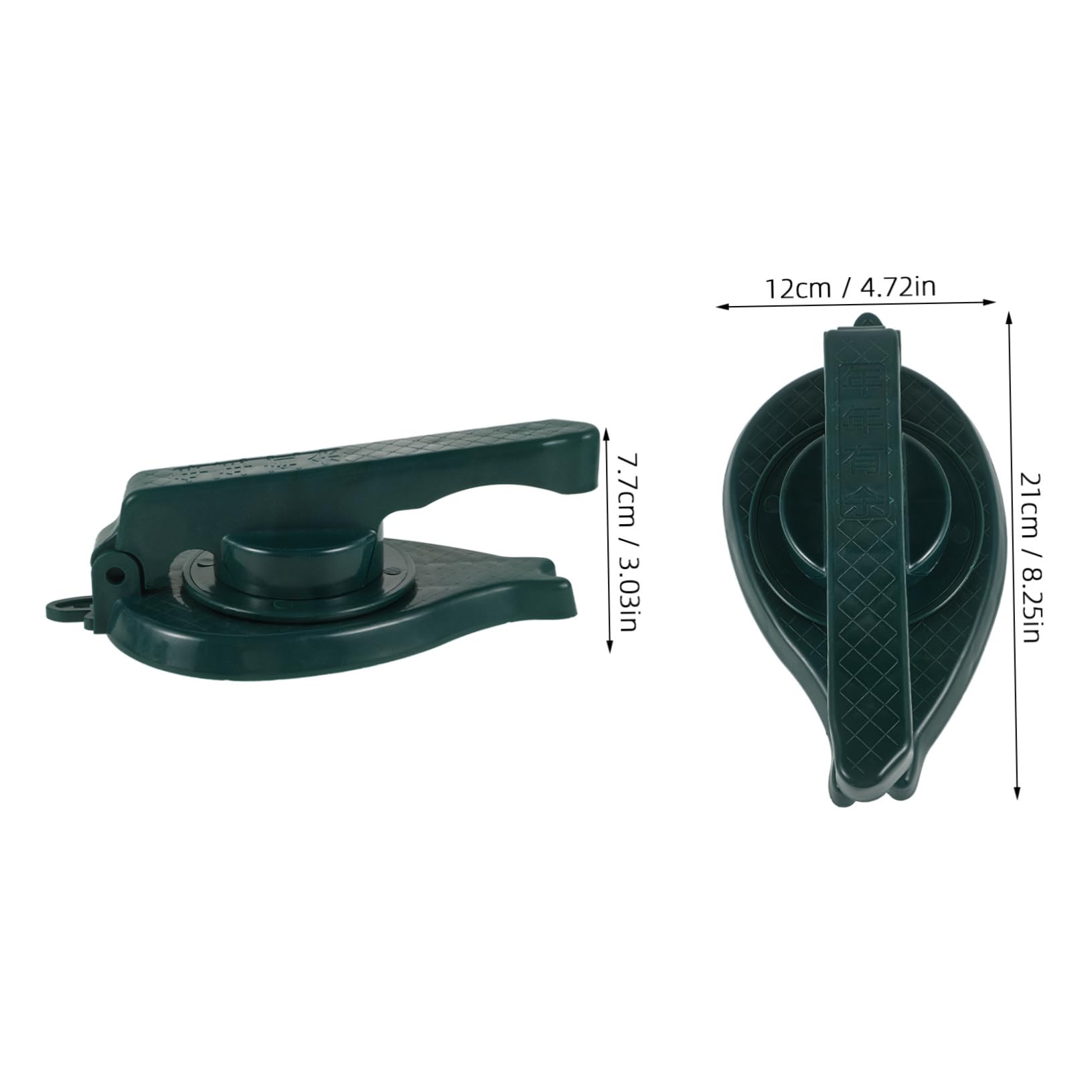 KICHOUSE Manual Dumpling Skin Pressing Mold Reusable Practical Dumpling Wrapper Presser for Efficient Dough Making Lightweight Kitchen Tool for Home Use