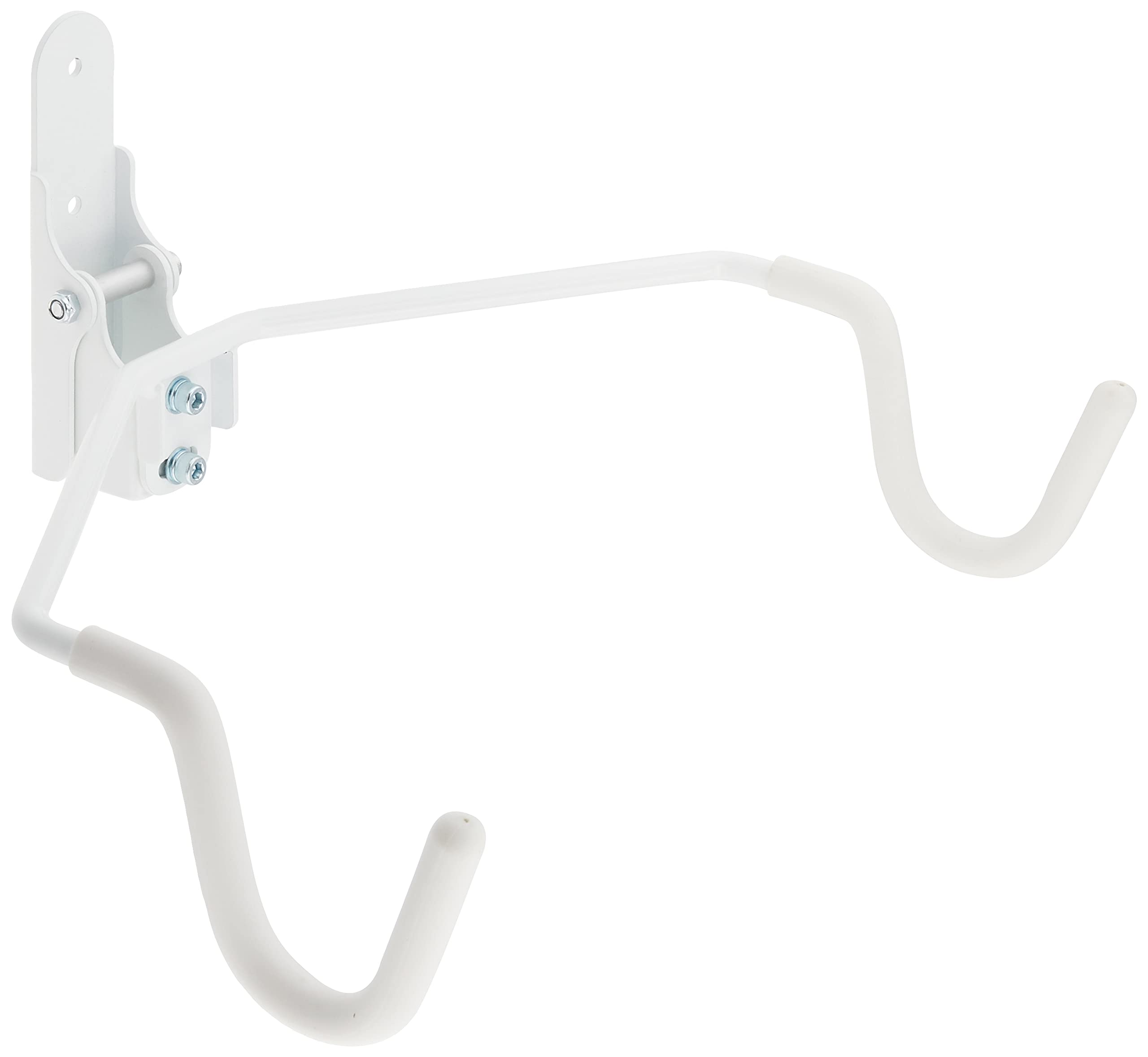 Minoura 4RW Bicycle Display Stand, Bike Hanger, Wall Mounted Folding Hook (for Roads), Color: White