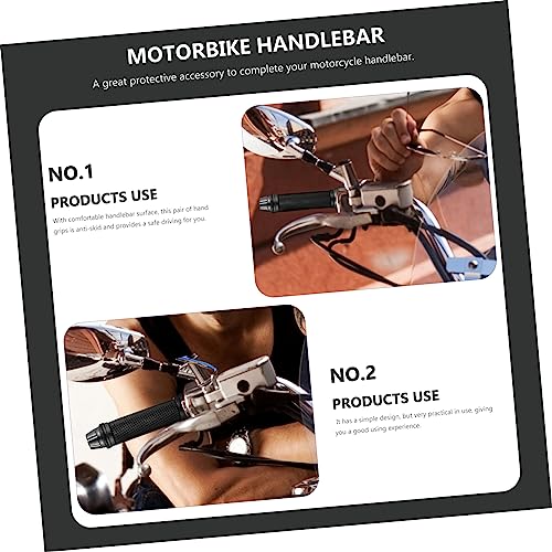Totority 1 Par De Capa Para Guidão De Motocicleta Guidão De Mão Guidão De Motocicleta Acessórios De