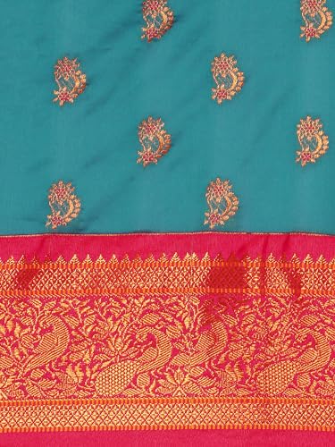Varkala Silk Sarees paithani silk saree in soft silk – image 5