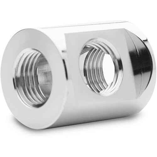 EKWB EK-Quantum Torque T-Splitter Fitting, 3X Female Ports, Nickel