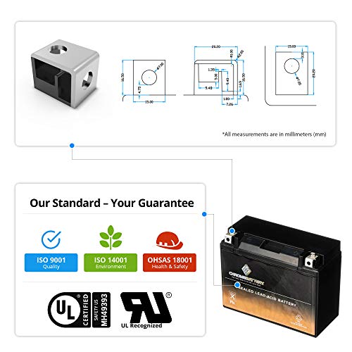 Y50-N18L-A3 High Rechargeable Performance - Maintenance Free - Sealed Agm Motorcycle Battery #TOP7