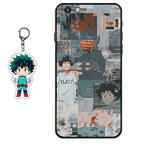Staremeplz iPhone 6/6s Case - Anime Figure Design with Keychain, Soft Silicone TPU Protective Case Staremeplz iPhone 6/6s Case - Anime Figure Design with Keychain, Soft Silicone TPU Protective Case