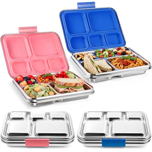 LemonRoad Stainless Steel Bento Boxes (2 Pack)