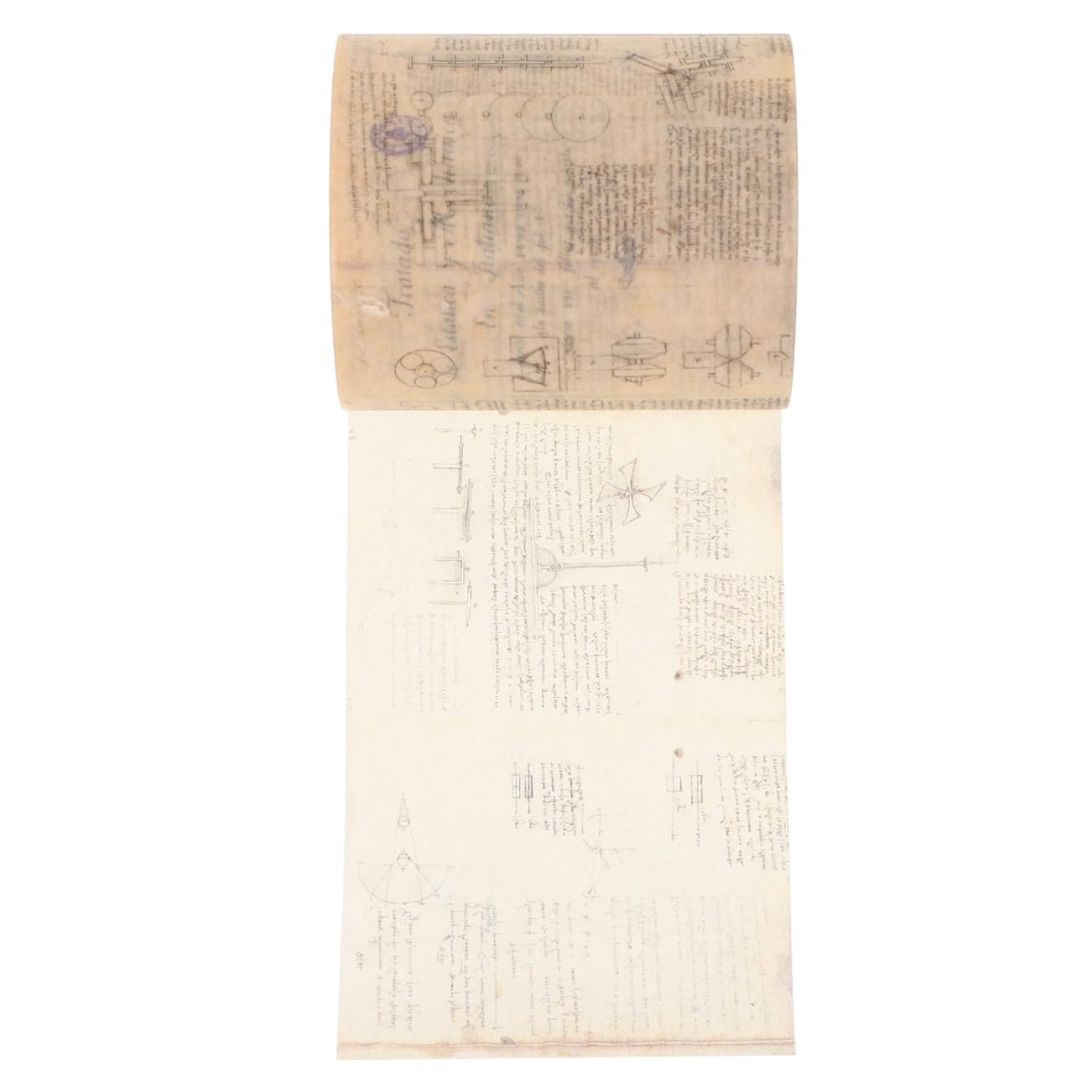 LALAFINA Ruban Adhésif Décoratif en Papier Japonerie, Style Rétro Gothique, Beige, pour Scrapbooking, Journaling et Loisirs Créatifs