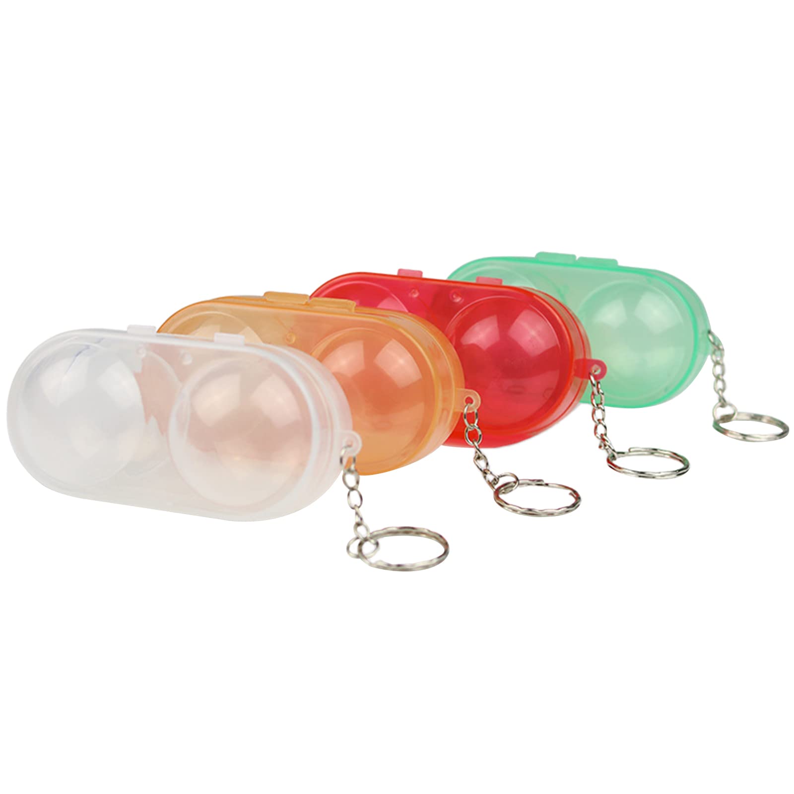 Boîte de rangement en plastique pour 2 balles de Ping-pong