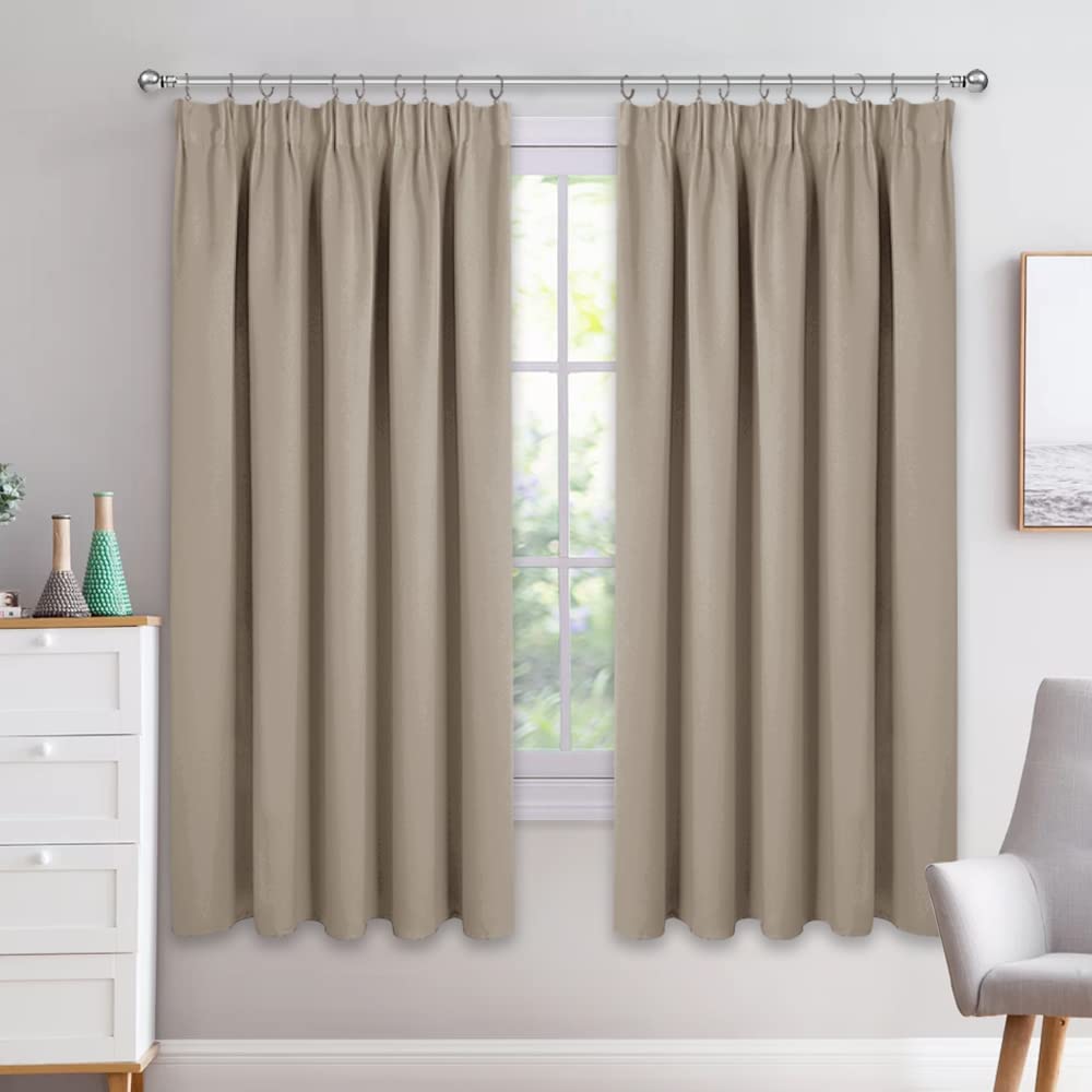 PONY DANCE Window Blackout Curtains 72 inch Drop - Image 2