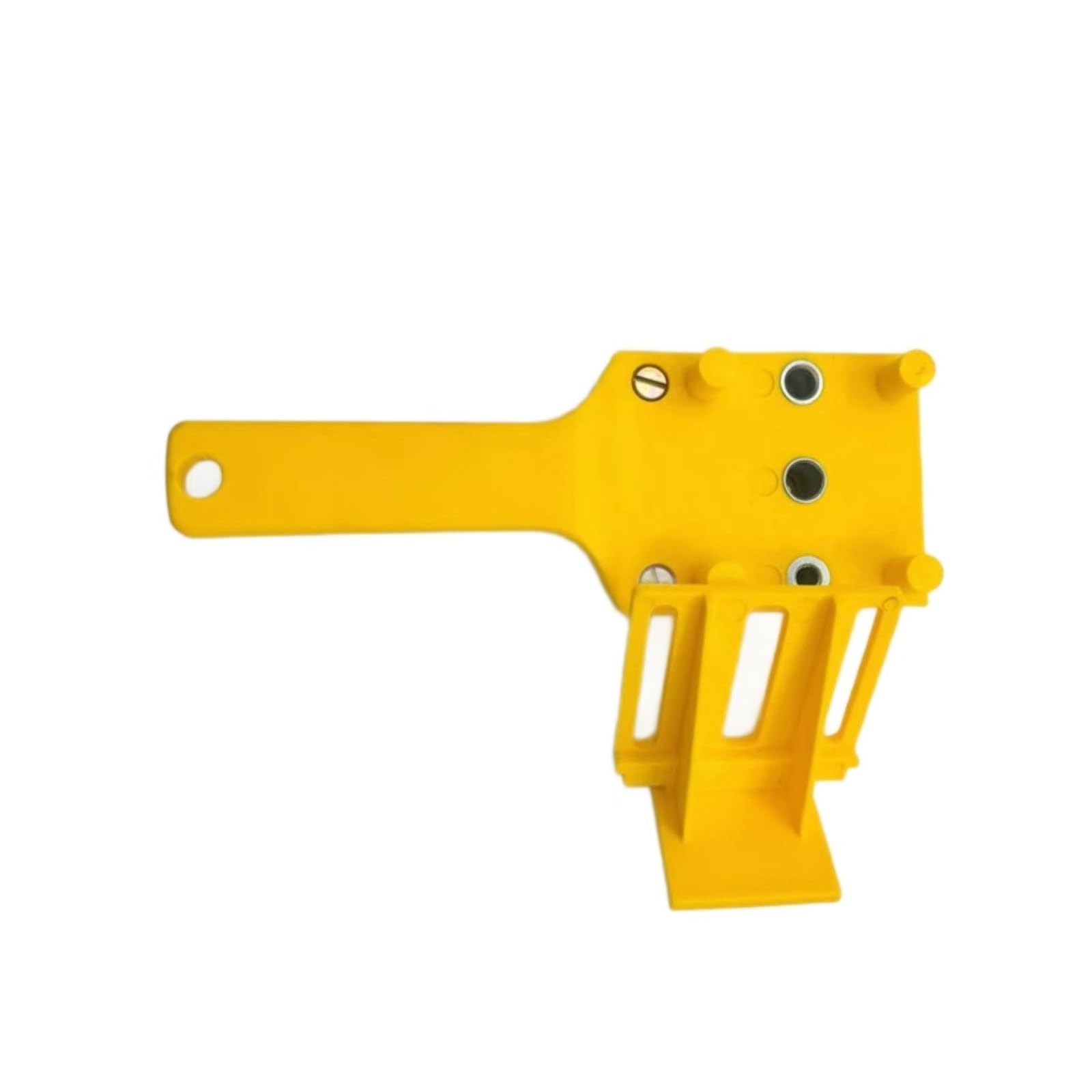 Msioytog Accuracy Drill Guide for Woodworkers Offering Effortless Operations and Long Time Durability Woodworking Accuracy Drill Hole Clamp