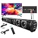 Produktbild HPH Soundbar Für TV Soundbar Mit Eingebautem Subwoofer, Bluetooth 5.0, Fernbedienung, 4 Lautsprechern, Deep Bass, Optischen AUX RCA USB-Eingängen