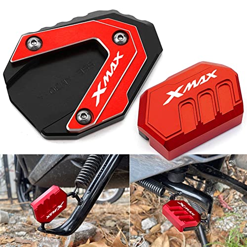 Plaque béquille Yamaha XMAX 300 extension en aluminium CNC robuste et durable - 3