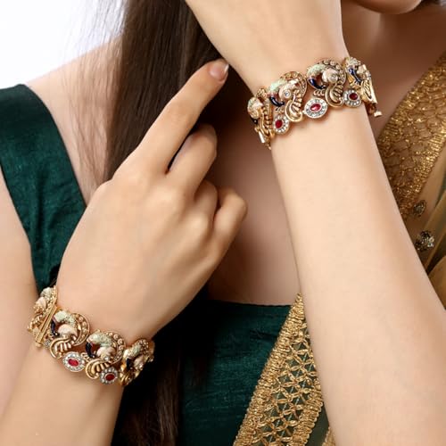Image of Shining Diva Fashion Bangles for Women Girls Set of 2 Traditional Stylish Design