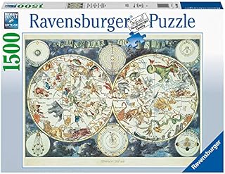 Ravensburger World Map 1500 Piece Jigsaw Puzzle for Adults and Kids Age 12 Years Up