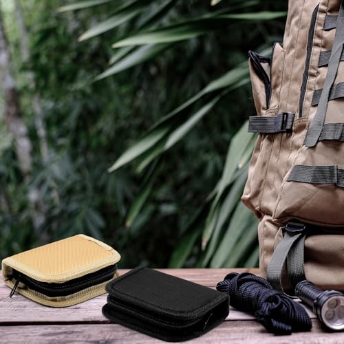 Suncalla 2 Pack Military Survival Sewing Kit Travel Emergency,Black Brown - Image 5