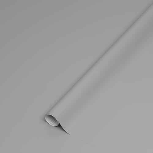 d-c-fix vinilo adhesivo muebles Gris unicolor mate autoadhesivo impermeable decorativo para cocina, armario, puerta, mesa papel pintado forrar rollo láminas 67,5 cm x 2 m