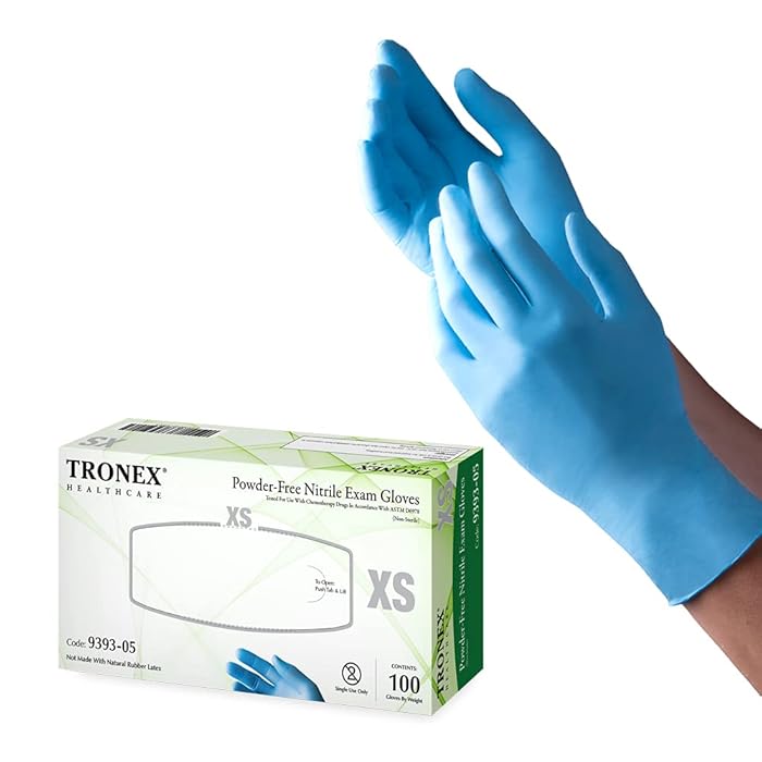 Buy 1500 Pack XSmall Tronex Nitrile Chemo Exam Gloves ASTM XS Nitrile