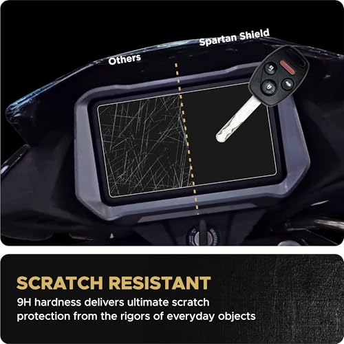 Image of Digital Meter Screen Guard For NEW 2025 HONDA SP 125 Bike || TFT Instrument Cluster Protector || Anti Scratch | HD Clarity || Display Speedometer Console Accessory [Not Tempered Glass]