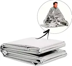 Cobertor Manta Térmica Aluminizado Isolante Emergência Resgate