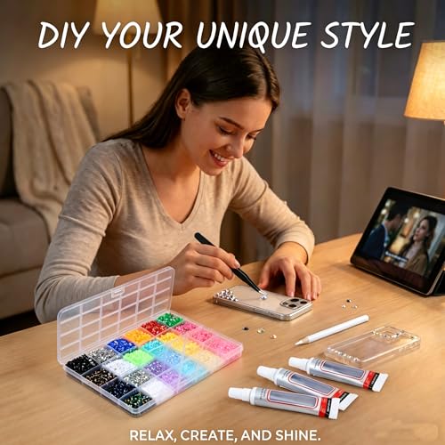 Gemas multicolor de arco iris con trasera plana para decorar tus accesorios con brillo 7