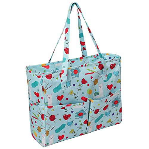Bolsa De Ganchillo Impermeable, Herramientas De Costura De Tela Oxford, Aspecto Moderno, Bolsa De...