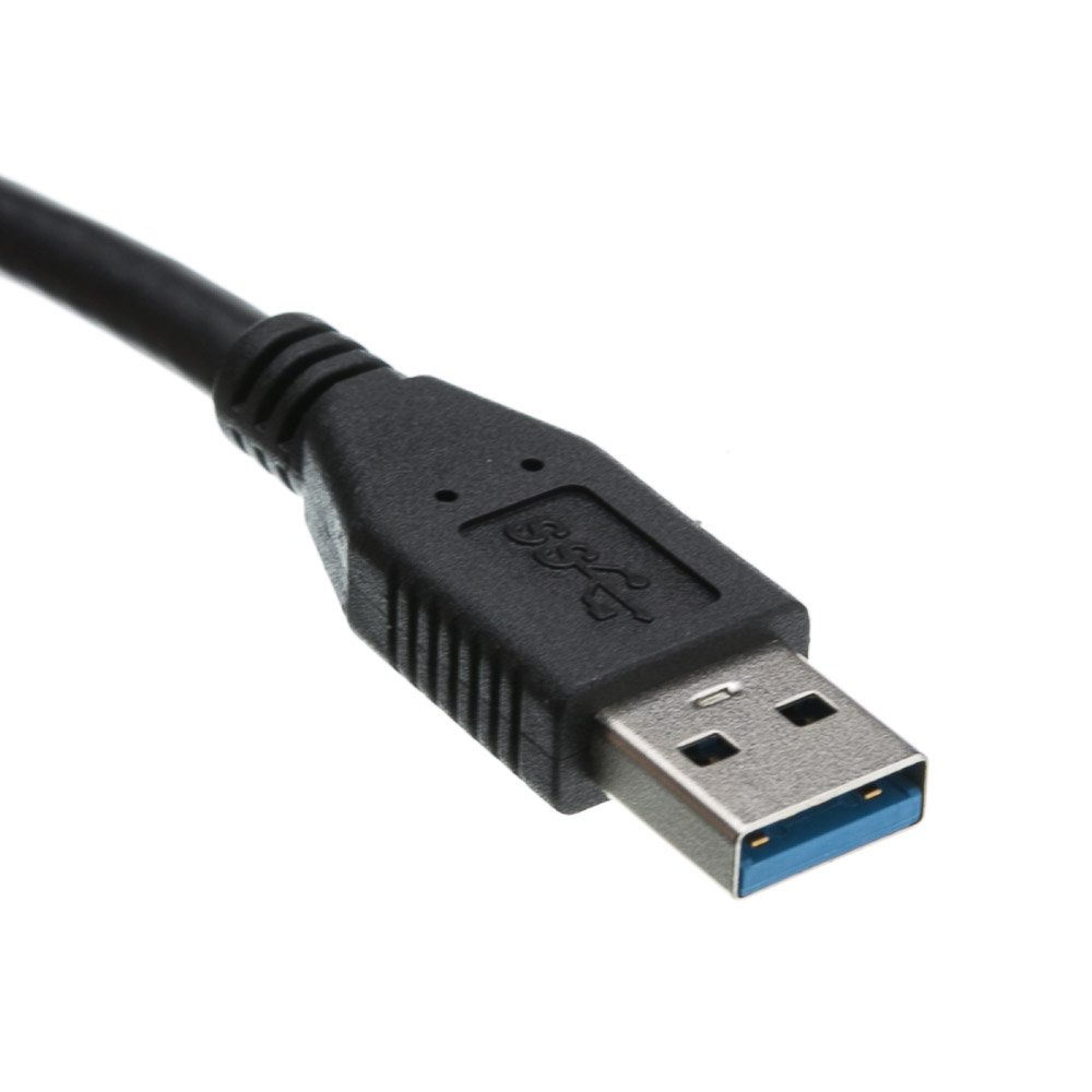 CableWholesale USB 3.0, 10ft Cavo USB 3 m USB A Nero