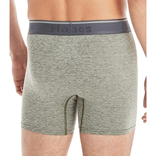 Hanes Men's Comfort Flex Fit Breathable Stretch Mesh Boxer Brief 3 Pack3
