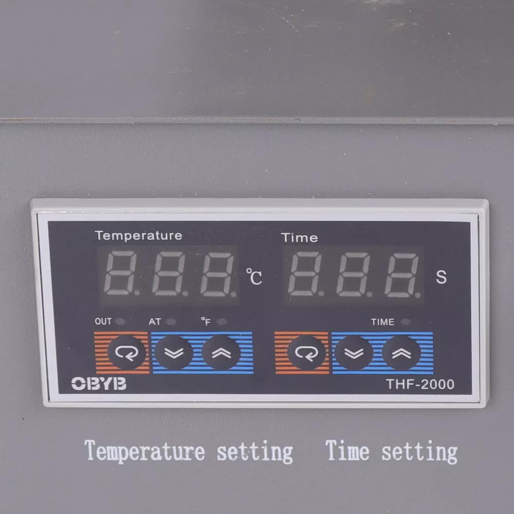 Dental Flexible Denture Machine, 110V 400W Laboratory Equipment Electric Digital Display Dental Injection System, Invisible Denture Injection Molding Machine Dental Laboratory Tools