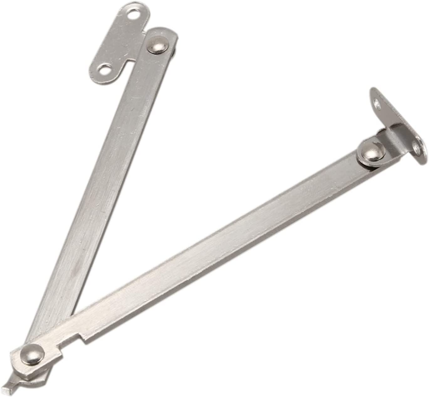 UNEGRS Hidden Hinges,Cabinet Hinges,Cabinet Hinges,Hidden Hinges,Butt Hinges 2 Pcs Metal Furniture Door Desk Lid Support Hinge Stay Furniture Support Hinge
