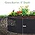 Black Plastic Garden Landscape Edging, 5” Tall Border Coil, Flexible and Strengthened with Anti-UV Treatment (40ft with 12pcs stakes)