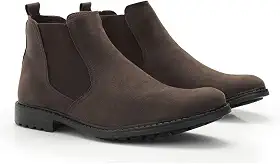 Botina Bota Masculina Chelsea Leve Macia Confortável