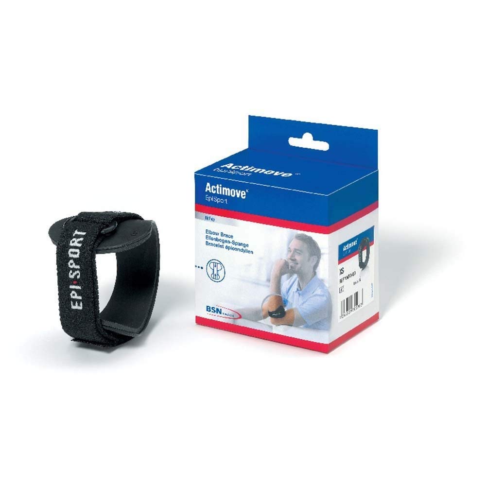 Actimove Epi Sport Small Tennis Golfer Elbow Brace Epicondylitis Strap Wrap Support