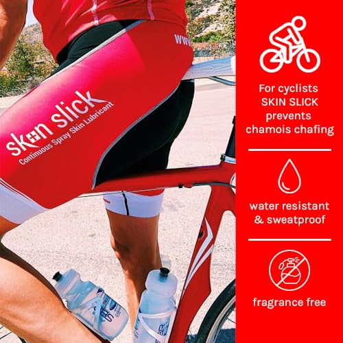 SKINSLICK- Anti Chafing Spray For Thighs & Feet Cycling Sports - Image 4