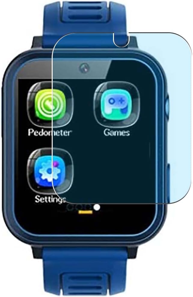 Vaxson 3-Pack Anti Blue Light Screen Protector, compatible with AIWIEP kids 1.54" Smartwatch smart watch, TPU Guard Film Protectors Sticker [NOT Tempered Glass Case Cover ]