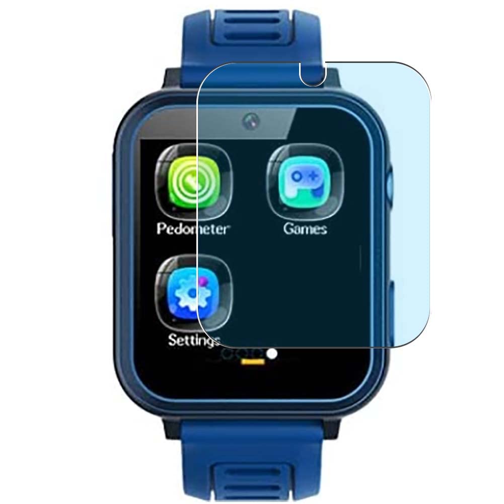 Vaxson 3-Pack Anti Blue Light Screen Protector, compatible with AIWIEP kids 1.54" Smartwatch smart watch, TPU Guard Film Protectors Sticker [NOT Tempered Glass Case Cover ]