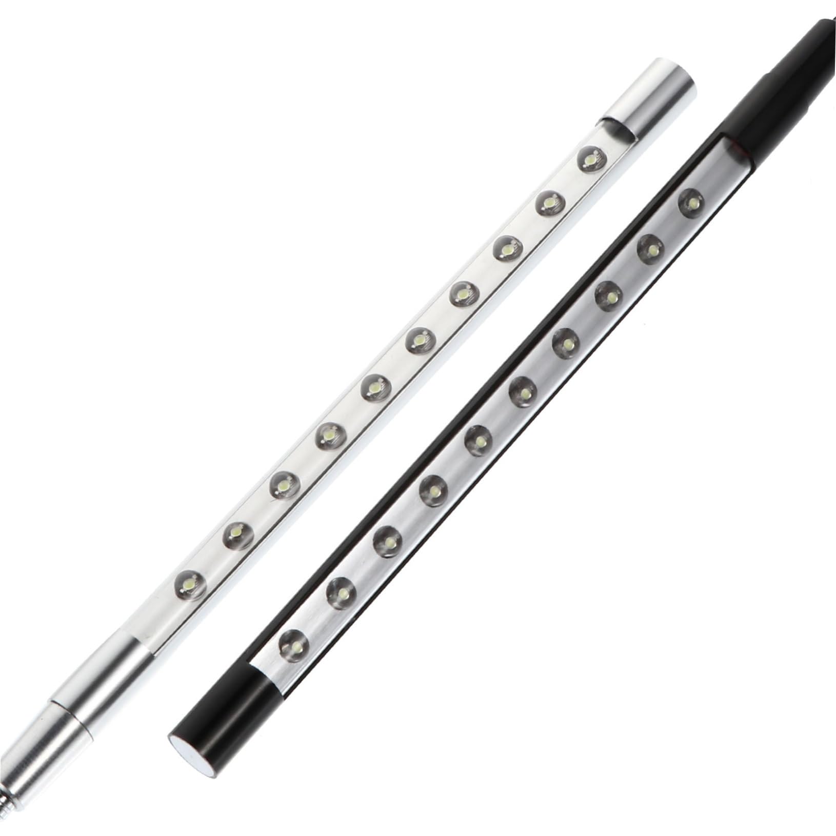 VILLCASE 2Pcs USB Powered Gooseneck LED Reading Lamp Bright Lights for Studying Bedside and Night Use Energy Efficient and Convenient USB Light Source