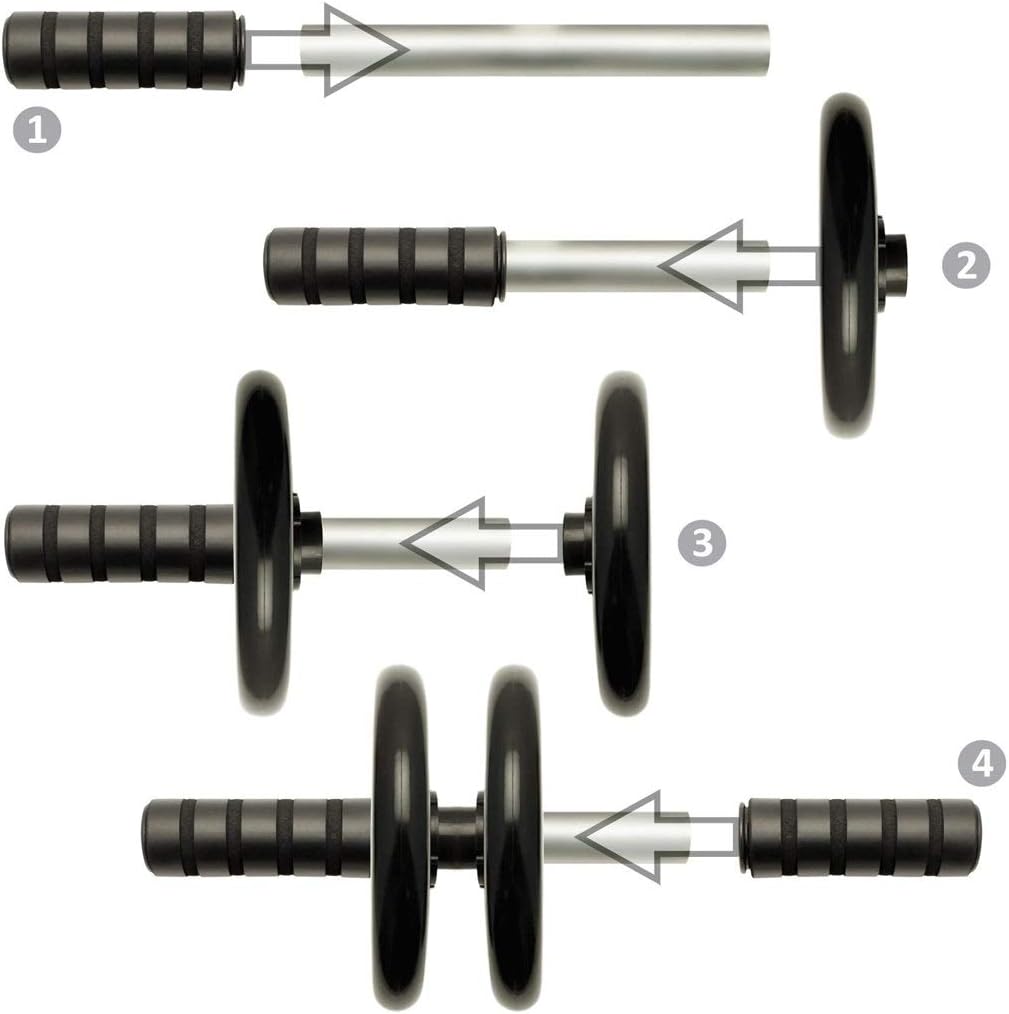 Abdominal Muscle Wheel,Non-Slip Large Wheel，Workout Equipment，Household Equipment
