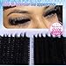 CORUSCATE Lash Clusters 160D+260D Eyelash Clusters 12-24mm Long Lash Extension Thick Cluster Eyelash Extensions Volume Strip Mink Lashes Cluster Dramatic Full Salon Look Mega Eyelashes