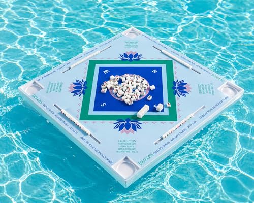 Mesa flotante para juegos de mahjong 81x81x5 cm miniatura 1