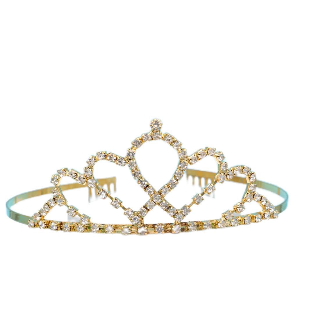 Myra Collection 1 Pcs Golden Crown Headband Beautiful & Stylish Headband Gold Metal Hair Band (Gold) For Baby Birthday Girls Hair Accessories (B0CMLXPVMF) Amazon Price History, Amazon Price Tracker