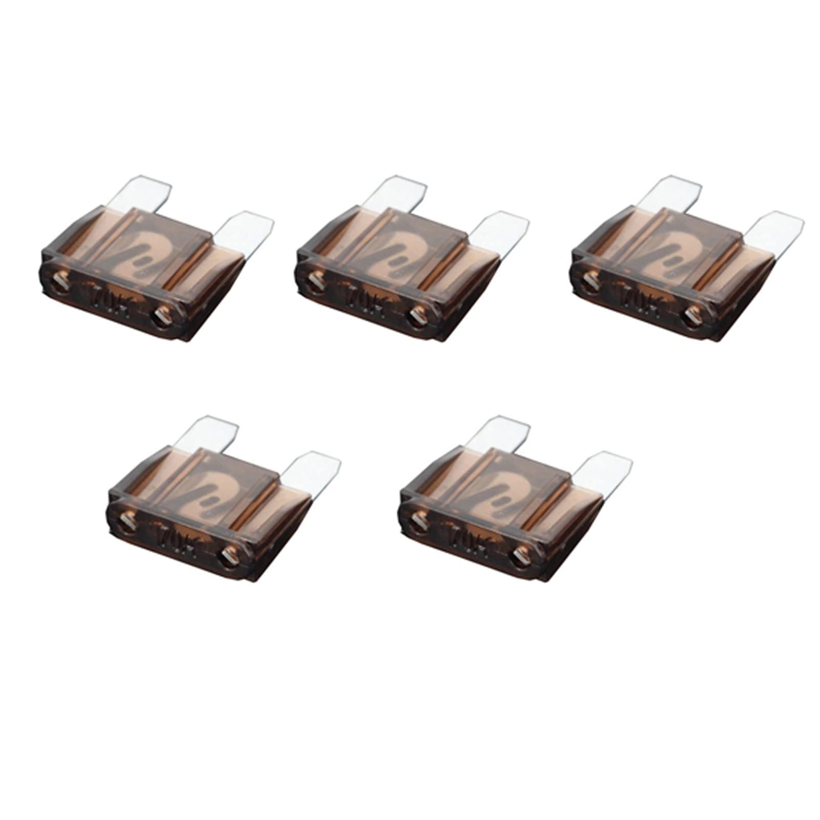 PAKMEZ 10PCS 70A Big Fusibile, 32V Automotive Fusibile Lama, Il fusibile di assicurazione Inserire l'assicurazione di lampade allo xeno pezzo luci fusibile