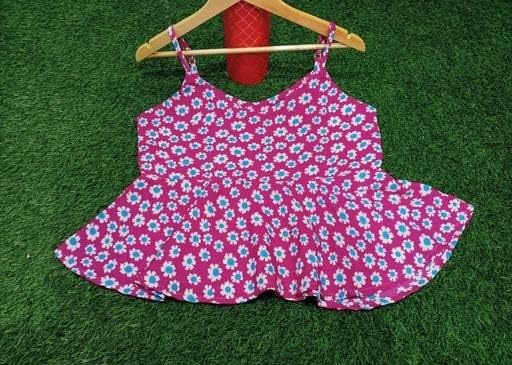 Image of emeros Women's Girls Floral Printed Stylish Dress| Comfortable, Breathable, Lightweight|SL 43