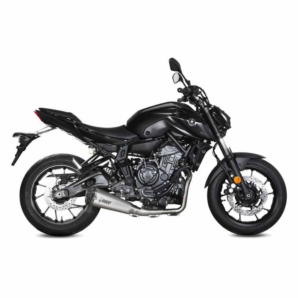 Mivv Scarico Completo per YAMAHA MT-07 / FZ-07 2021 > 2022 DELTA RACE ST. STEEL ORIGINAL