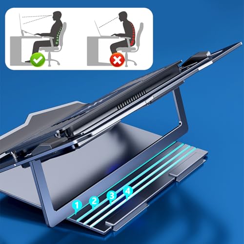 Soporte de refrigeración para laptop ajustable miniatura 5