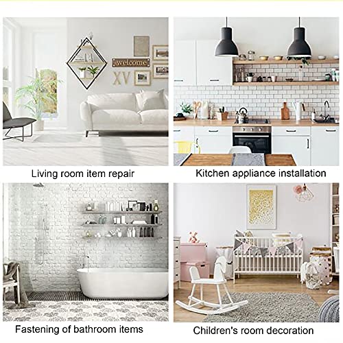 Spacmirrors Lithium-Bohrmaschine, Akkuschrauber, Schraubendreher, Multifunktions-Bohrmaschine für den Haushalt, Starke… – Bild 4