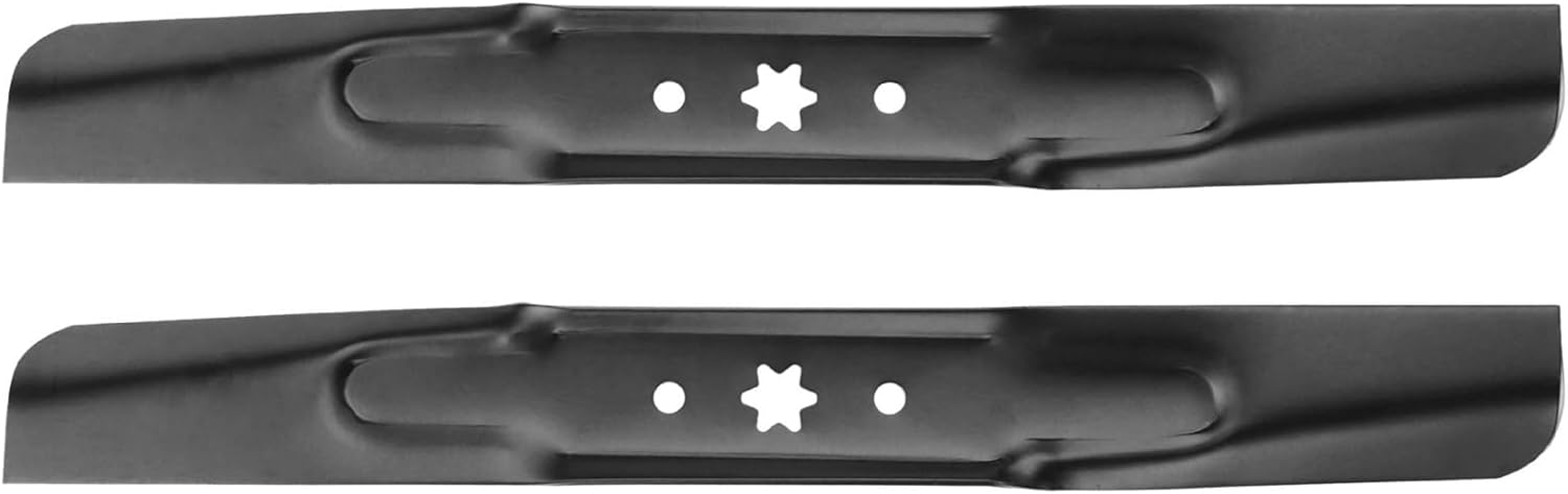 42 Inch Lawn Mower Blades, Replacement for 942-04308A 742-04308 942-04308 742-04312 942-04312, Mulching and High-Lift Blades Fits 42" Riding Mower Decks (2pcs)